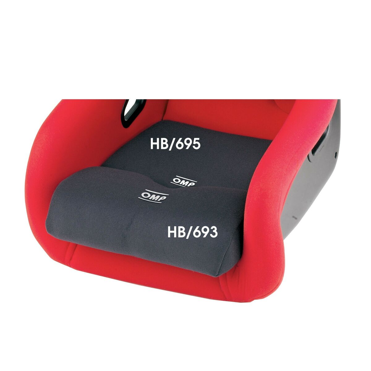 Μαξιλάρι OMP HB/695/N Μαύρο 20 x 20 x 5 cm