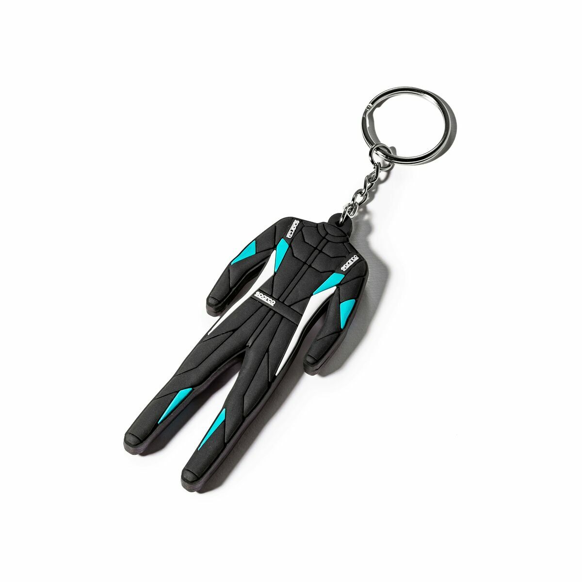 Μπρελόκ-αλυσίδα Sparco Leather Suit Racing Μαύρο