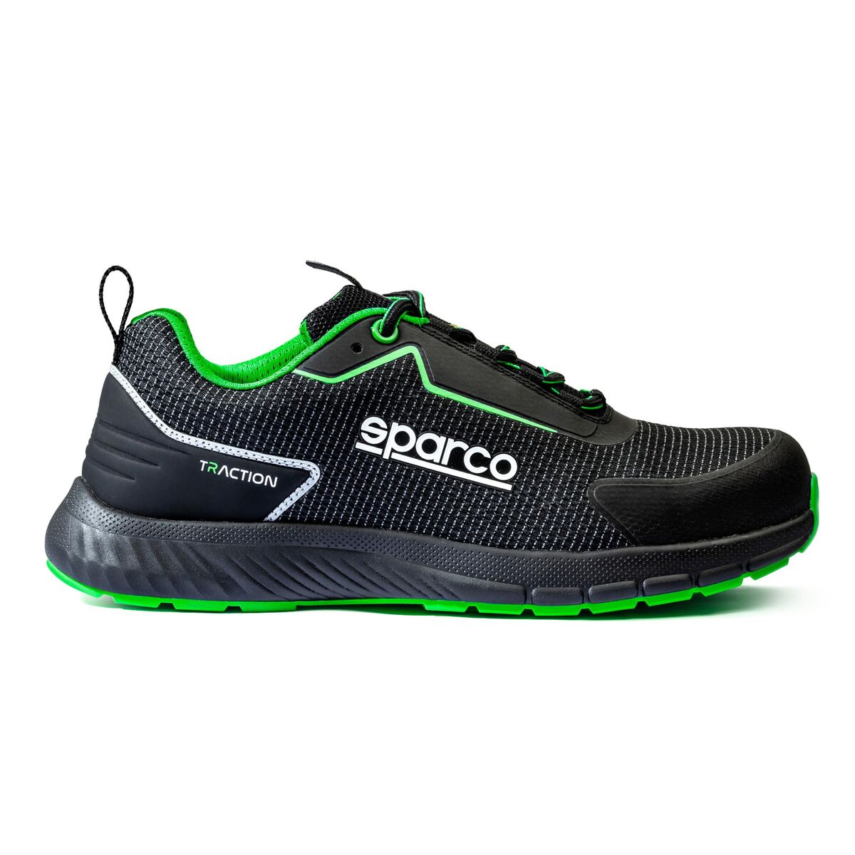 Παπούτσια Ασφαλείας Sparco TRACTION SANYO 42 Μαύρο Πράσινο