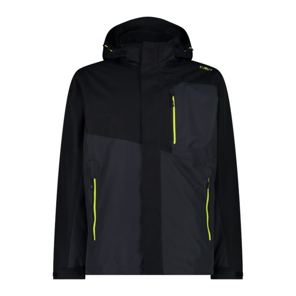Ανδρικό Αθλητικό Mπουφάν Campagnolo Man Zip Detachable Inn Μαύρο