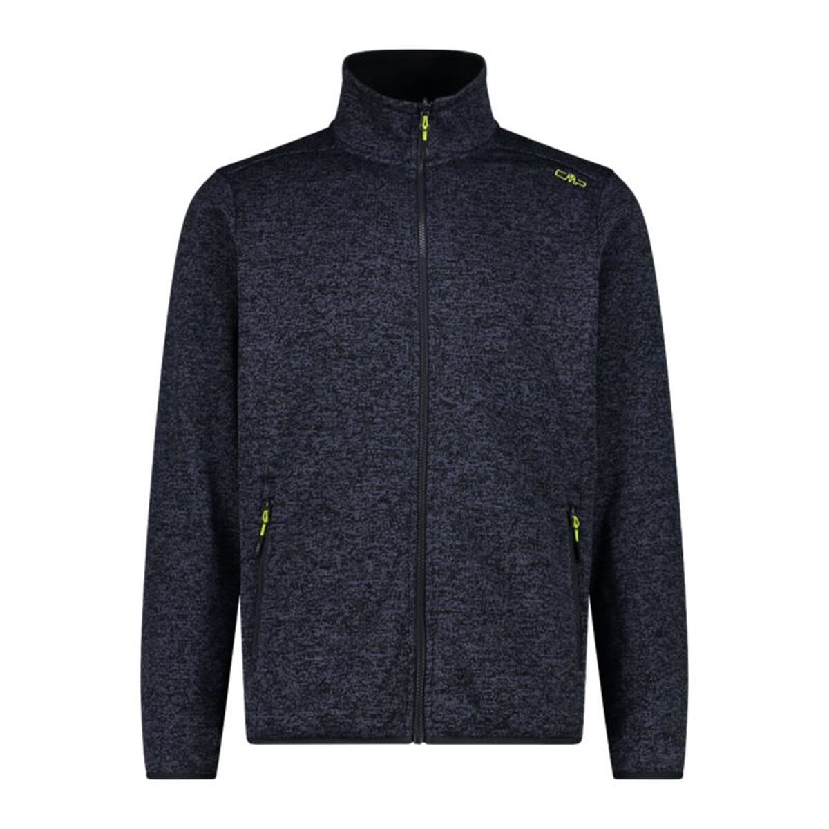 Ανδρικό Αθλητικό Mπουφάν Campagnolo Man Zip Detachable Inn Μαύρο
