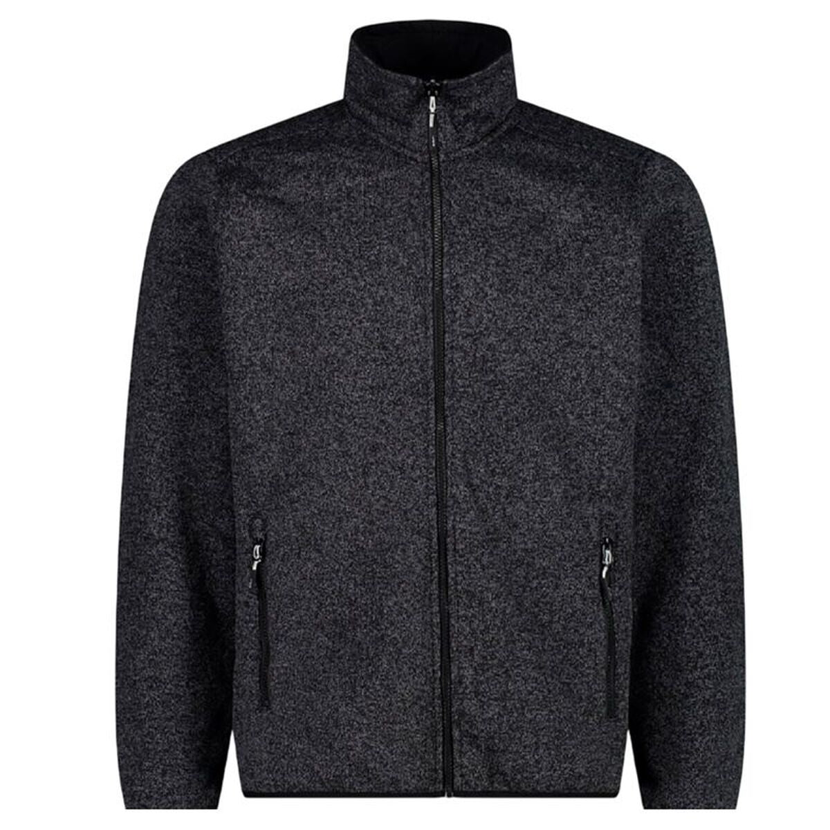 Ανδρικό Αθλητικό Mπουφάν Campagnolo CMP Man Zip Detachable Inn Γκρι
