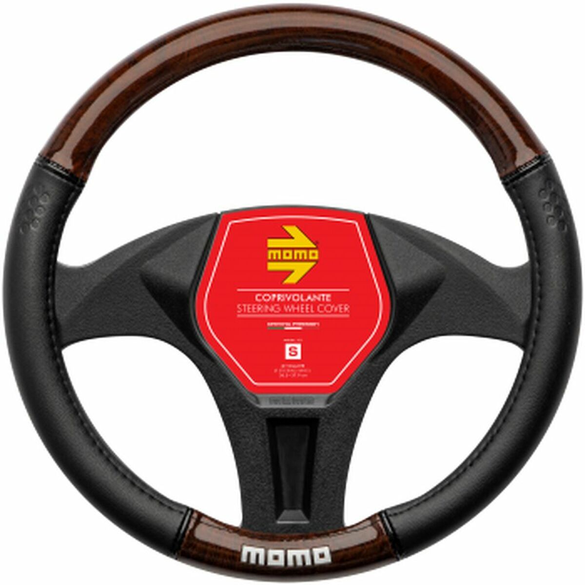 Καλύμμα Τιμονιού MOMO MOMLSWC0LXWDM Καφέ Ø 36,5 - 39 cm