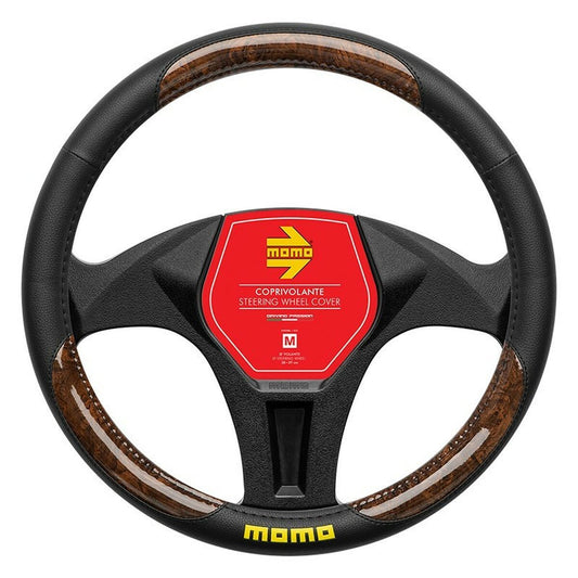 Καλύμμα Τιμονιού MOMO MOMLSWC0BRBKW Ø 38-39 cm
