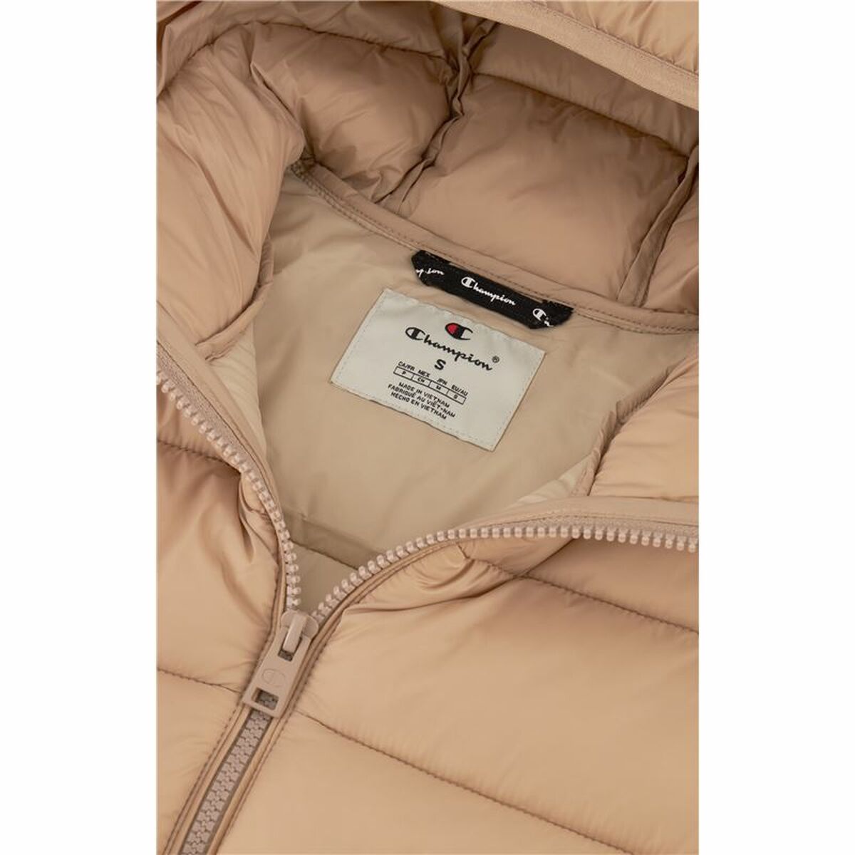 Γυναικείο Αθλητικό Μπουφάν Champion Hooded Μπεζ