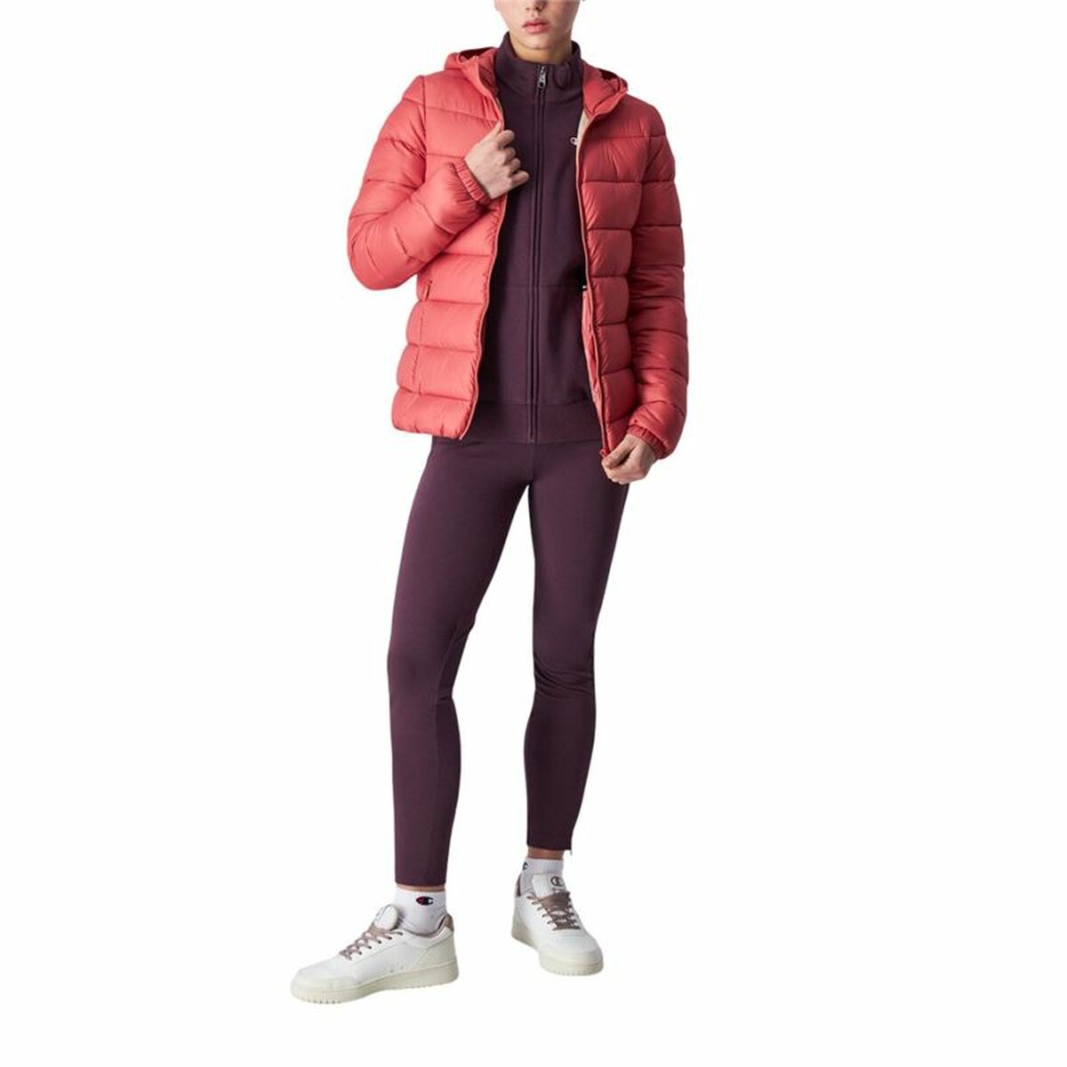 Γυναικείο Αθλητικό Μπουφάν Champion Hooded