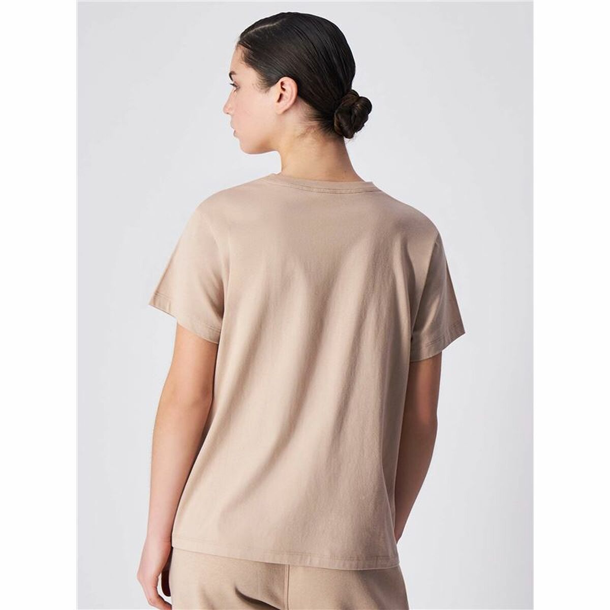 Kοντομάνικο Aθλητικό Mπλουζάκι Champion Θερμό Λευκό