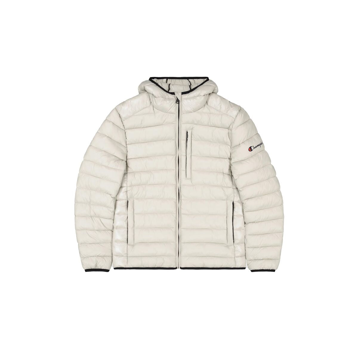 Ανδρικό Aθλητικό Mπουφάν Champion Hooded Μπεζ