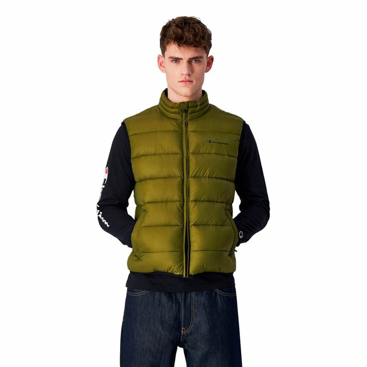 Ανδρικό Αθλητικό Γιλέκο Champion Vest Πράσινο