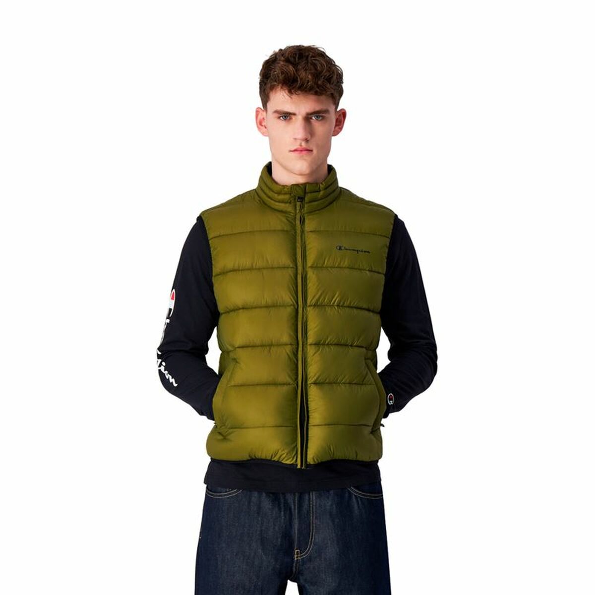 Ανδρικό Αθλητικό Γιλέκο Champion Vest Πράσινο