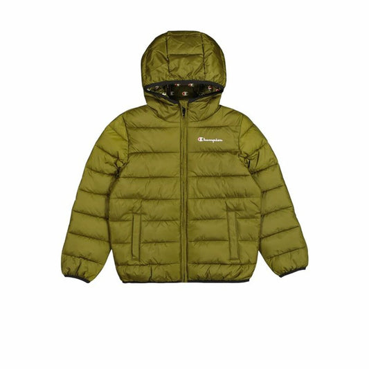 Ανδρικό Aθλητικό Mπουφάν Champion Hooded Πράσινο