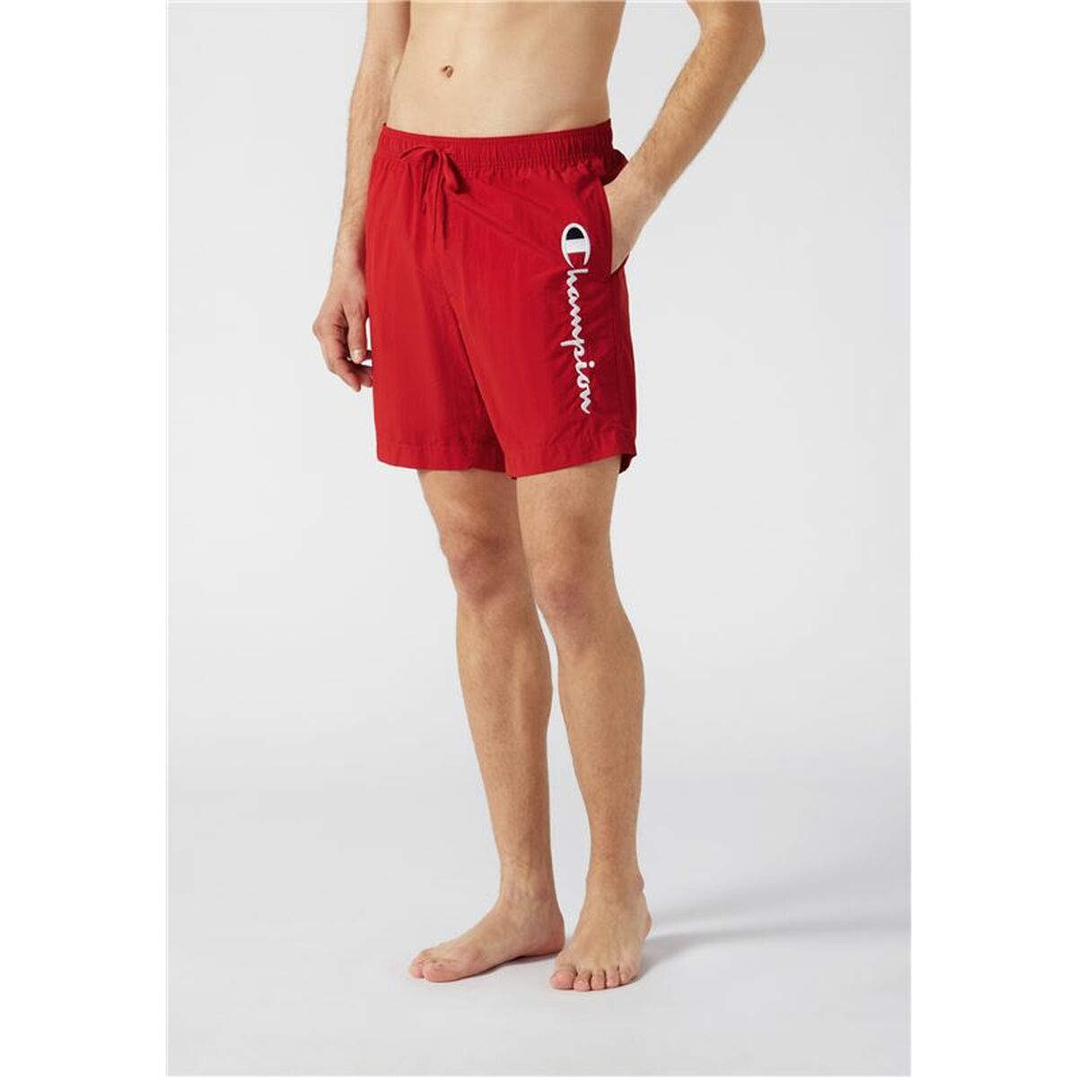 Ανδρικά Μαγιό Champion Champion Beachshort Κόκκινο