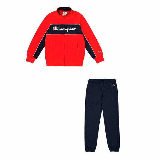 Παιδική Αθλητική Φόρμα Champion Full Zip Suit Κόκκινο