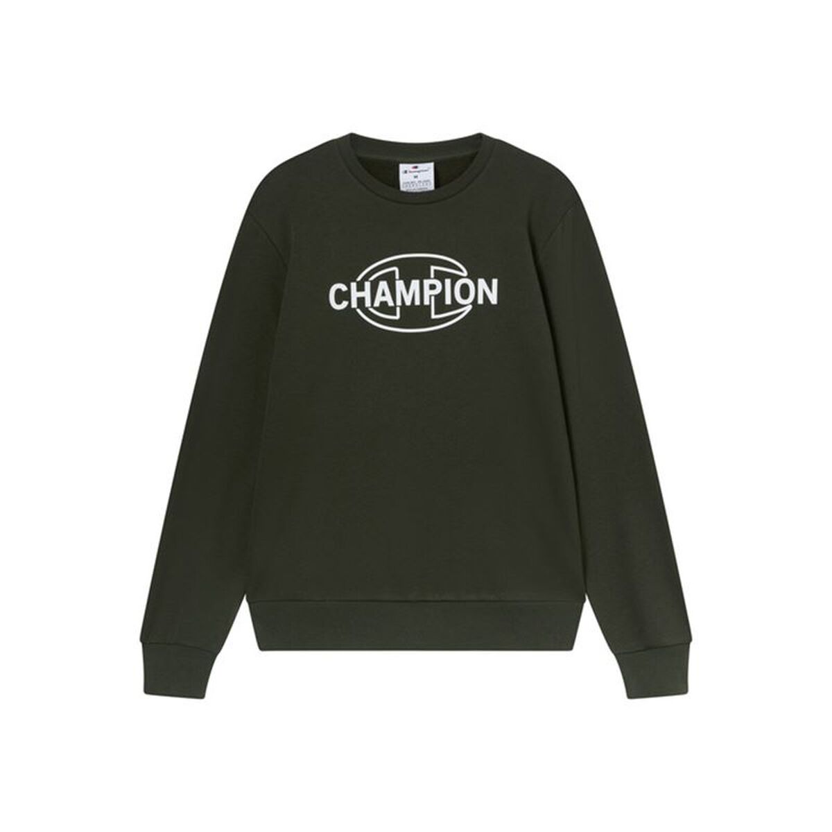 Ανδρικό Φούτερ χωρίς Κουκούλα Champion Graphic Shop Σκούρο πράσινο Στρατιωτικό πράσινο