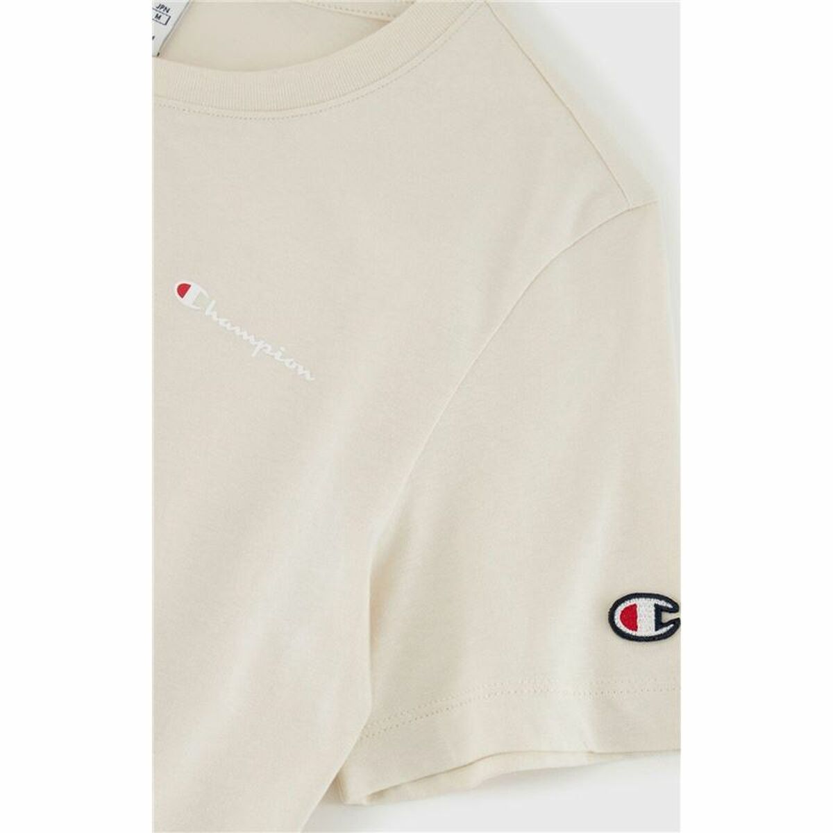 Γυναικεία Μπλούζα με Κοντό Μανίκι Champion Crewneck