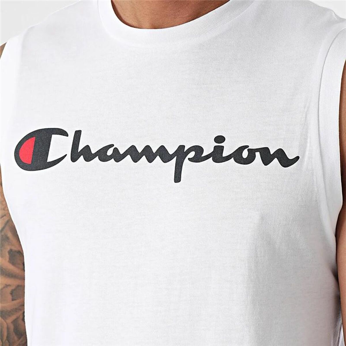 Αντρικó Top Tank Champion Crewneck Λευκό