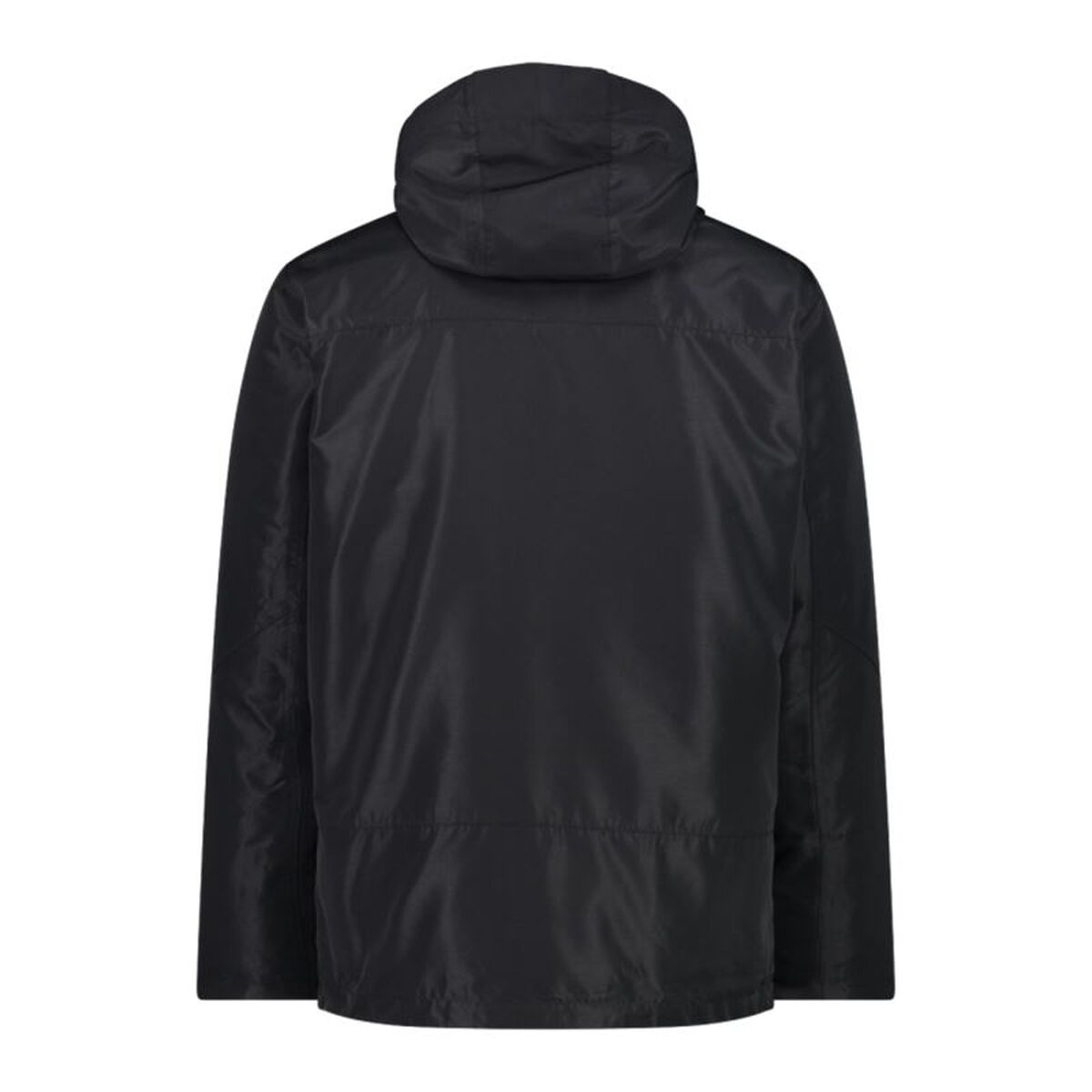 Ανδρικό Aθλητικό Mπουφάν Campagnolo Zip Hood Detachable Inn Μαύρο