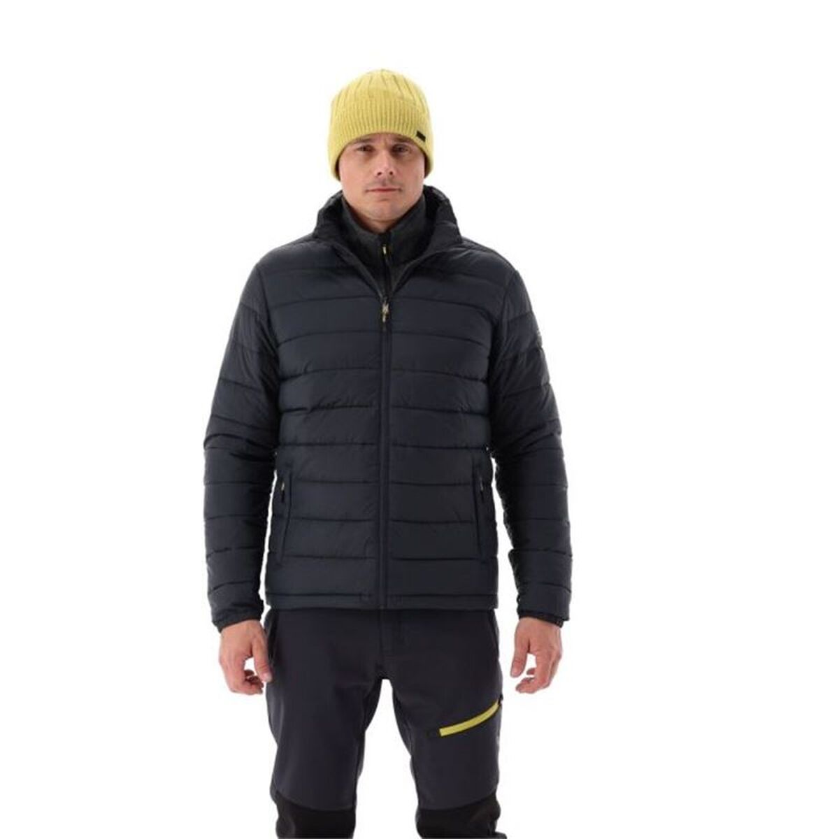 Ανδρικό Aθλητικό Mπουφάν Campagnolo Zip Hood Detachable Inn Μαύρο