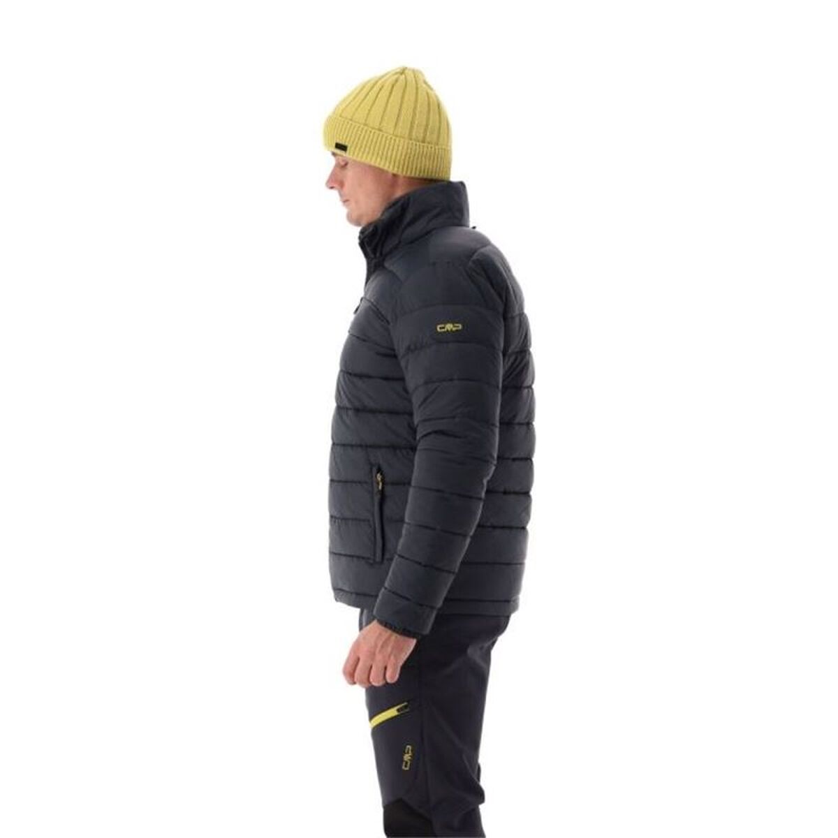 Ανδρικό Aθλητικό Mπουφάν Campagnolo Zip Hood Detachable Inn Μαύρο