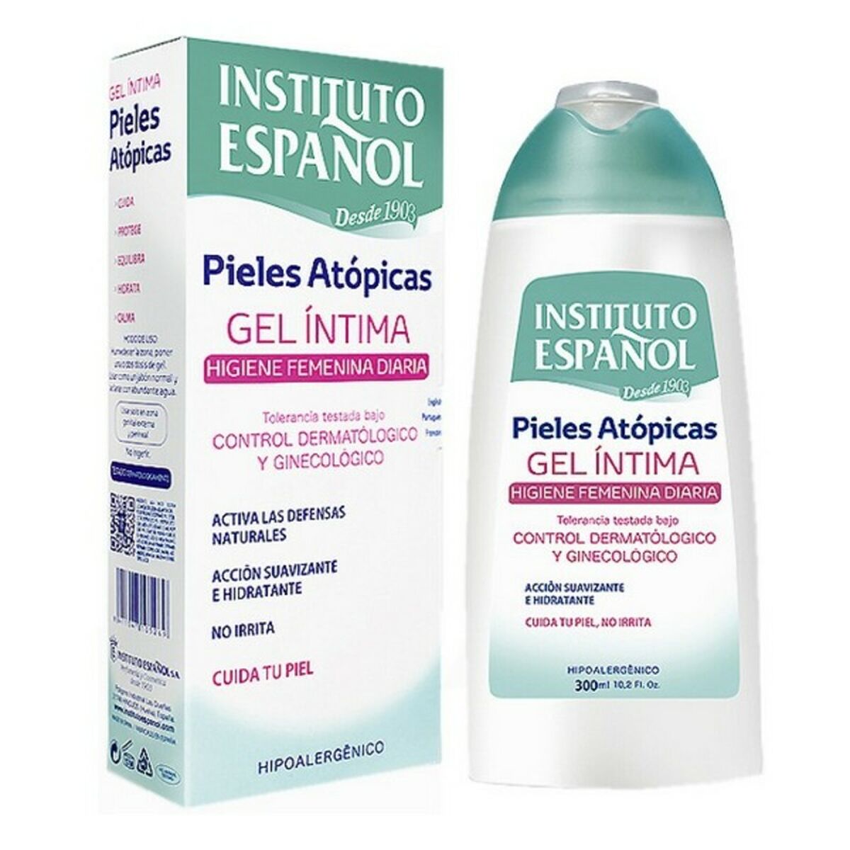 Προσωπικό Τζελ Για Το Ατοπικό Δέρμα Instituto Español 100306 300 ml