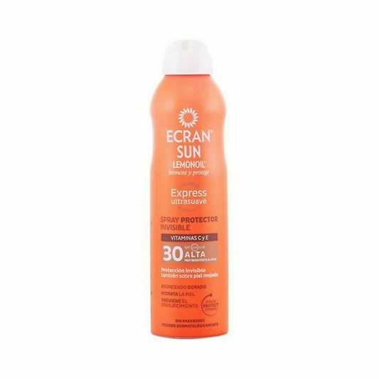 Αντηλιακό Σπρέι Ecran Λευκό Spf 30 15 ml 250 ml
