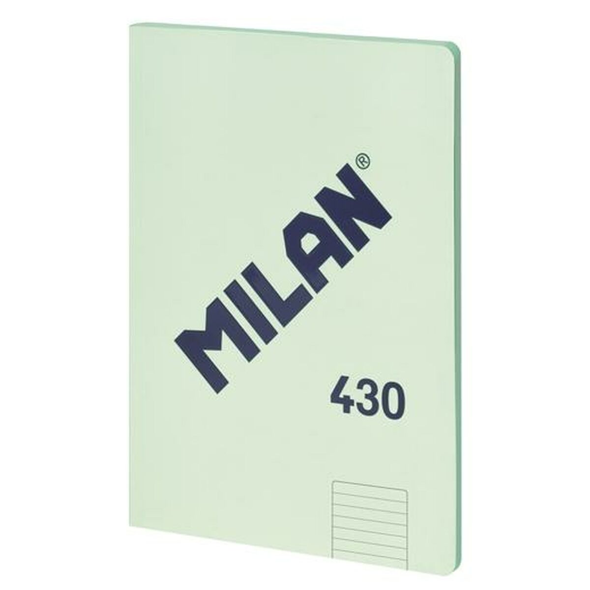 Σημειωματάριο Milan 430 Πράσινο A4 48 Φύλλα (3 Μονάδες)