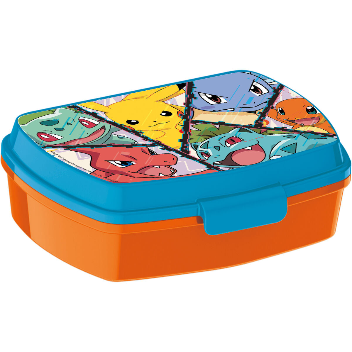 Κουτί για Sandwich Pokémon Πολύχρωμο Ορθογώνιο 17 x 5,6 x 13,3 cm