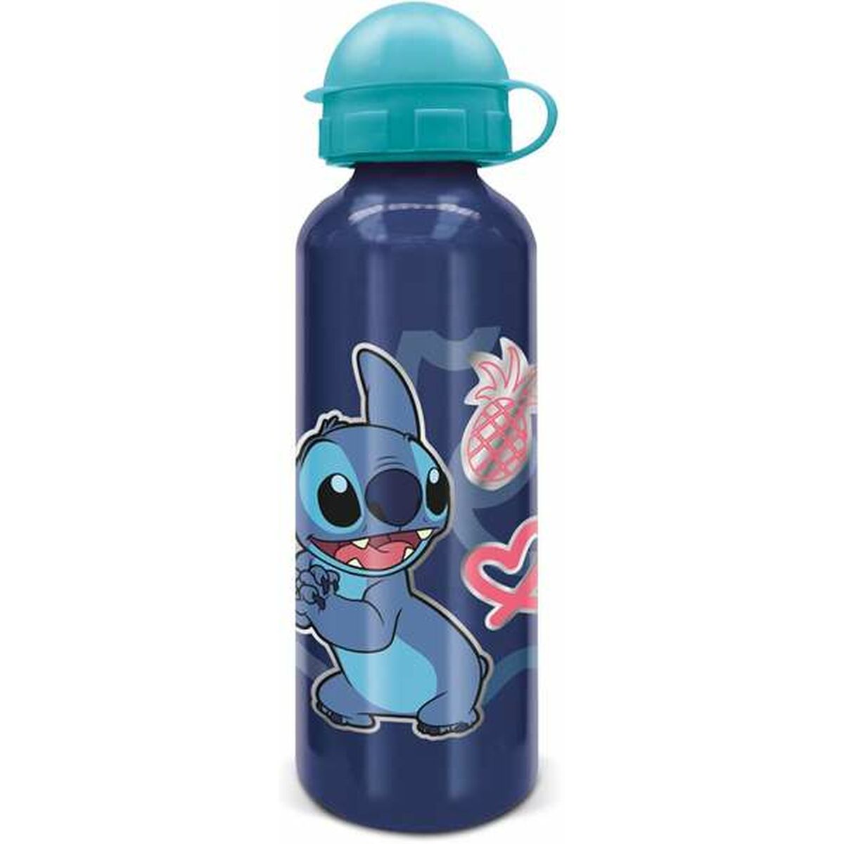 Μπουκάλι νερού Stitch Μπλε Αλουμίνιο 530 ml