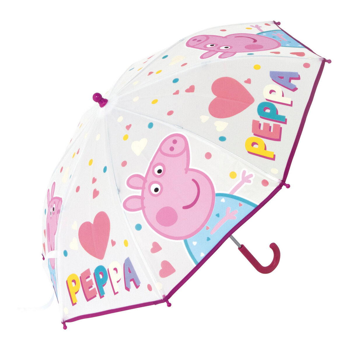Ομπρέλα Peppa Pig Having fun Ροζ (Ø 80 cm)