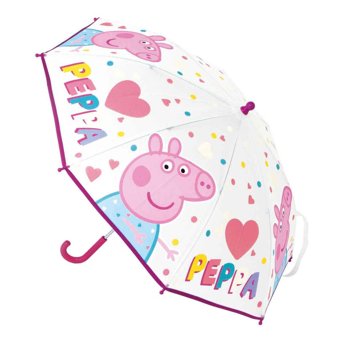 Ομπρέλα Peppa Pig Having fun Ροζ (Ø 80 cm)