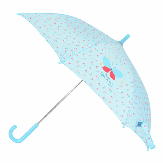 Ομπρέλα BlackFit8 Mariposa Μπλε Ø 86 cm