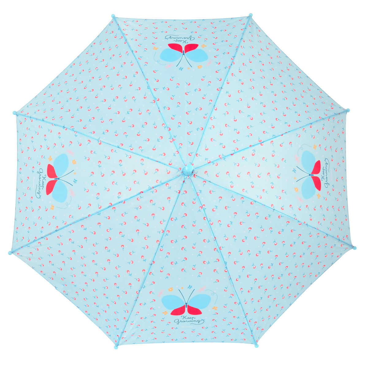 Ομπρέλα BlackFit8 Mariposa Μπλε Ø 86 cm