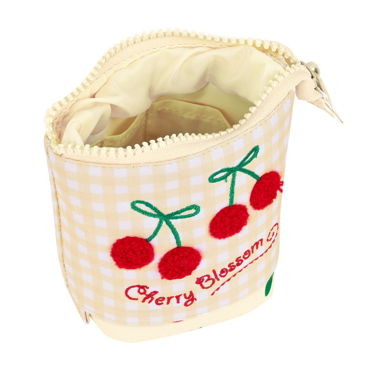 Κασετίνα σε Σχήμα Κούπας Safta Cherry Μπεζ (8 x 19 x 6 cm)