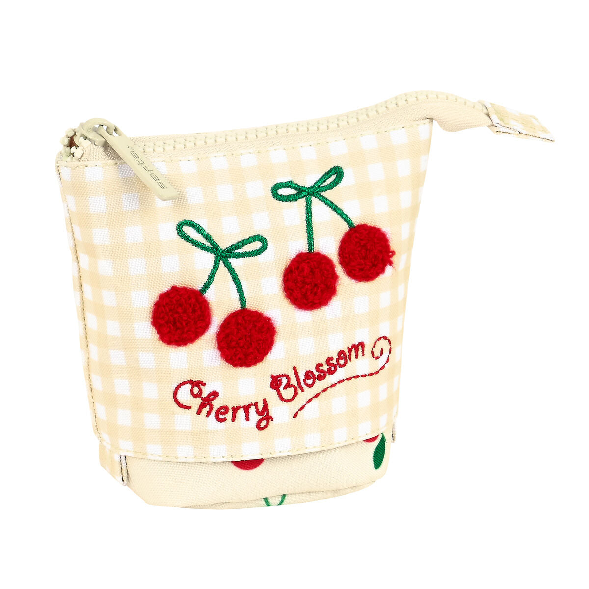 Κασετίνα σε Σχήμα Κούπας Safta Cherry Μπεζ (8 x 19 x 6 cm)