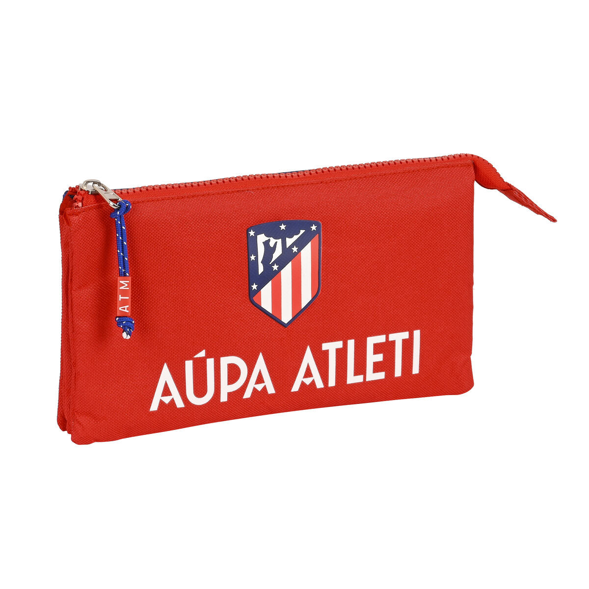 Τριπλή Κασετίνα Atlético Madrid Κόκκινο Ναυτικό Μπλε (22 x 12 x 3 cm)