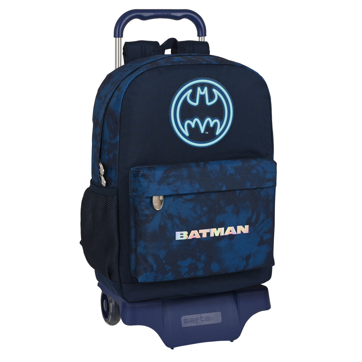 Σχολική Τσάντα με Ρόδες Batman Legendary Ναυτικό Μπλε 30 x 43 x 14 cm