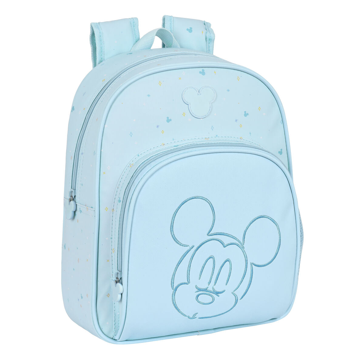 Σχολική Τσάντα Mickey Mouse Clubhouse Baby Ανοιχτό Μπλε 28 x 34 x 10 cm