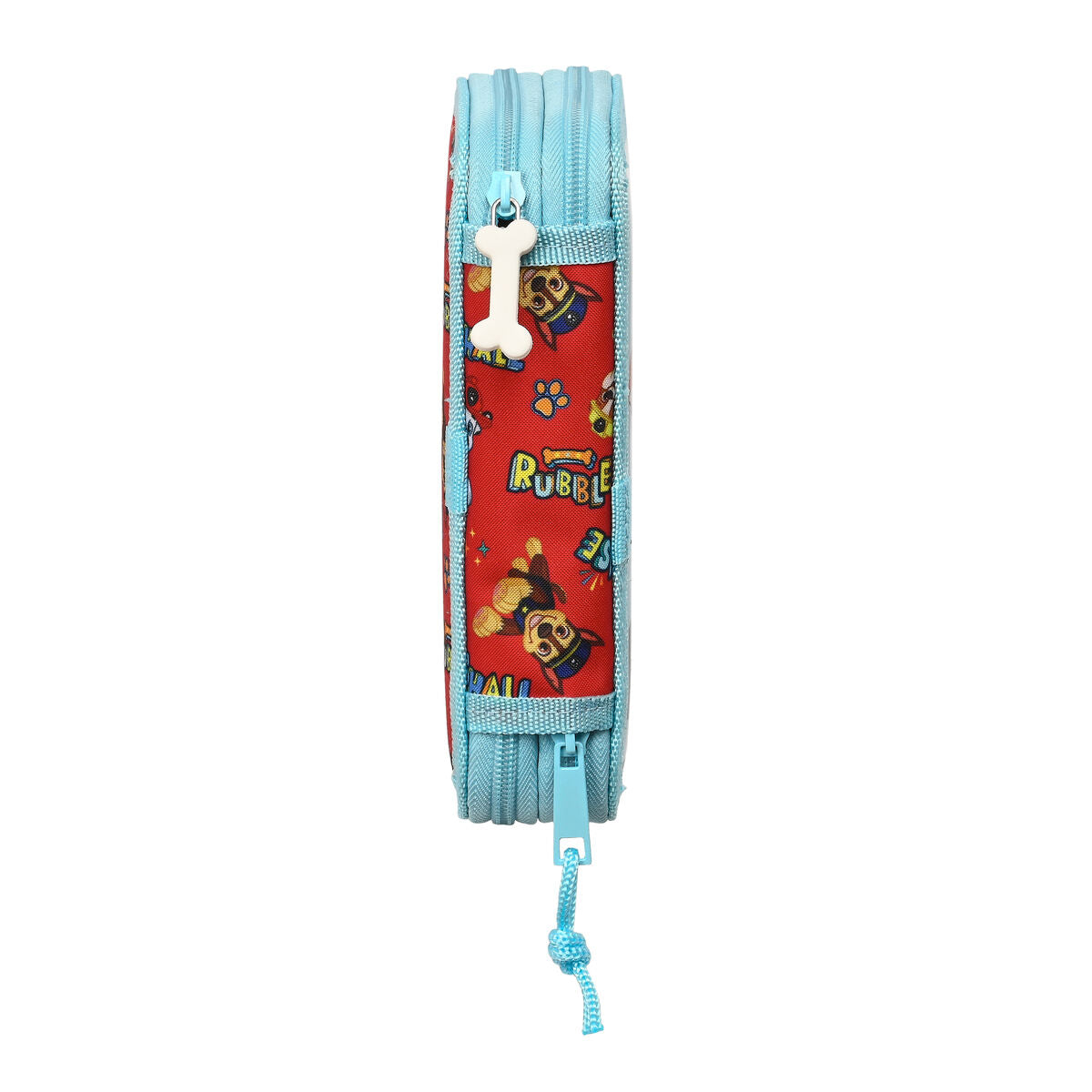 Κασετίνα με Αξεσουάρ The Paw Patrol Funday Μπλε Κόκκινο 12.5 x 19.5 x 4 cm (28 Τεμάχια)