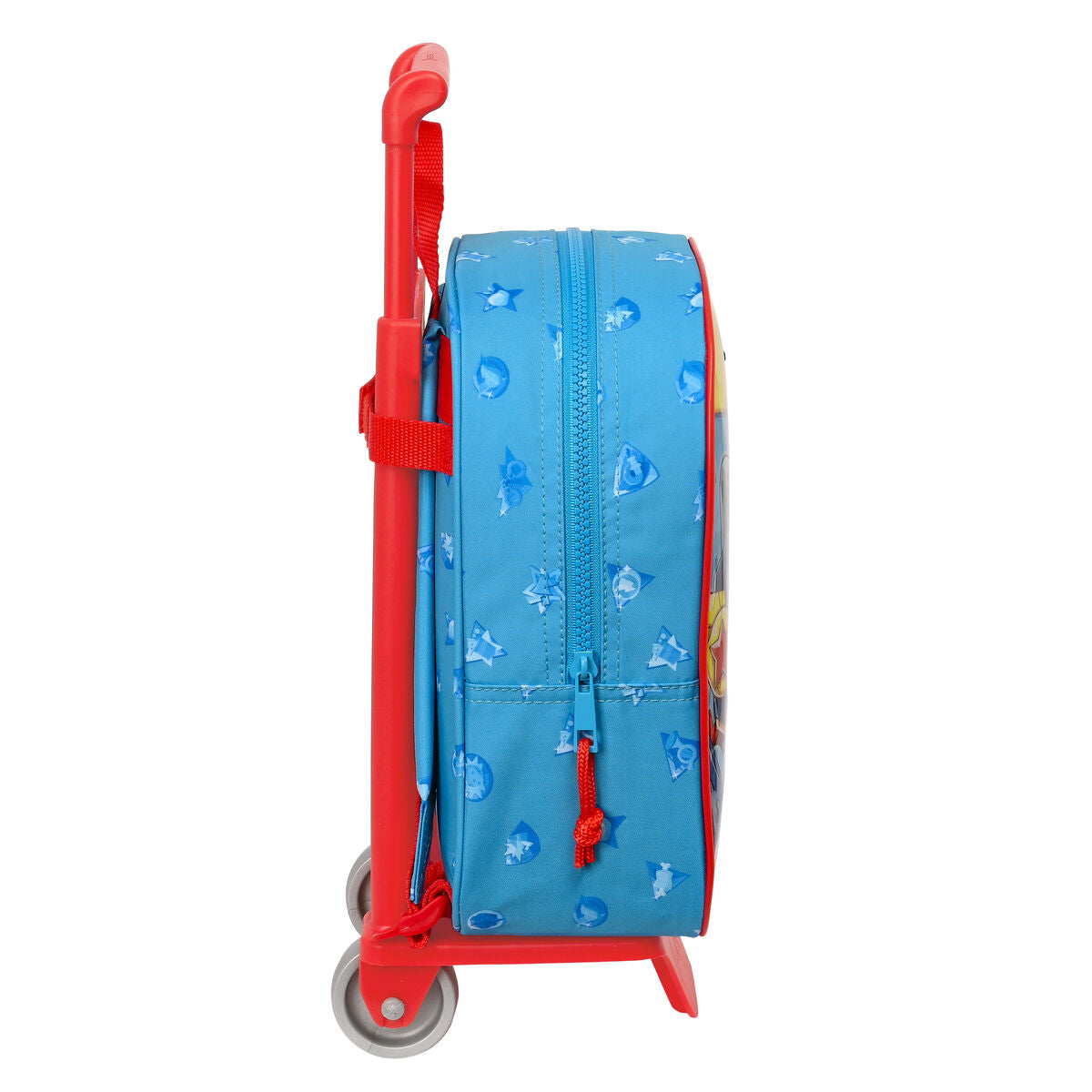 Σχολική Τσάντα με Ρόδες SuperThings Rescue force Μπλε 22 x 27 x 10 cm