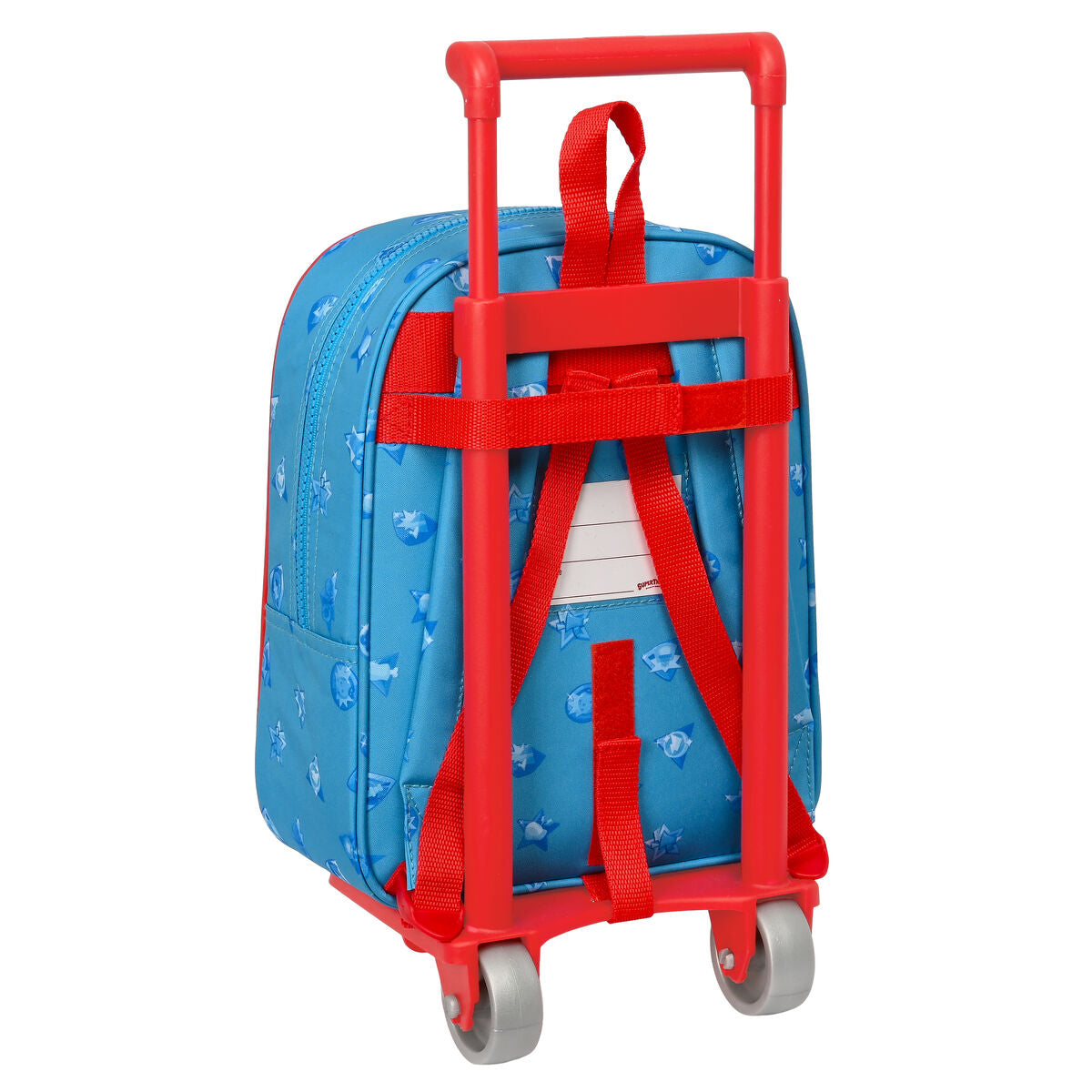 Σχολική Τσάντα με Ρόδες SuperThings Rescue force Μπλε 22 x 27 x 10 cm