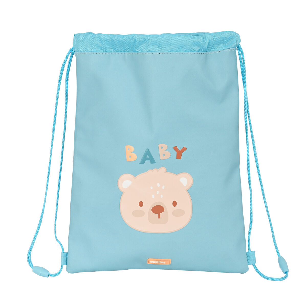 Σχολική Τσάντα με Σχοινιά Safta Baby bear Μπλε