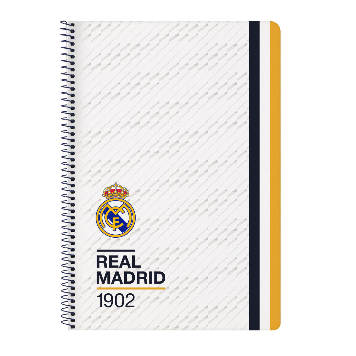 Τετράδιο Σπιράλ Real Madrid C.F. Λευκό A4 80 Φύλλα