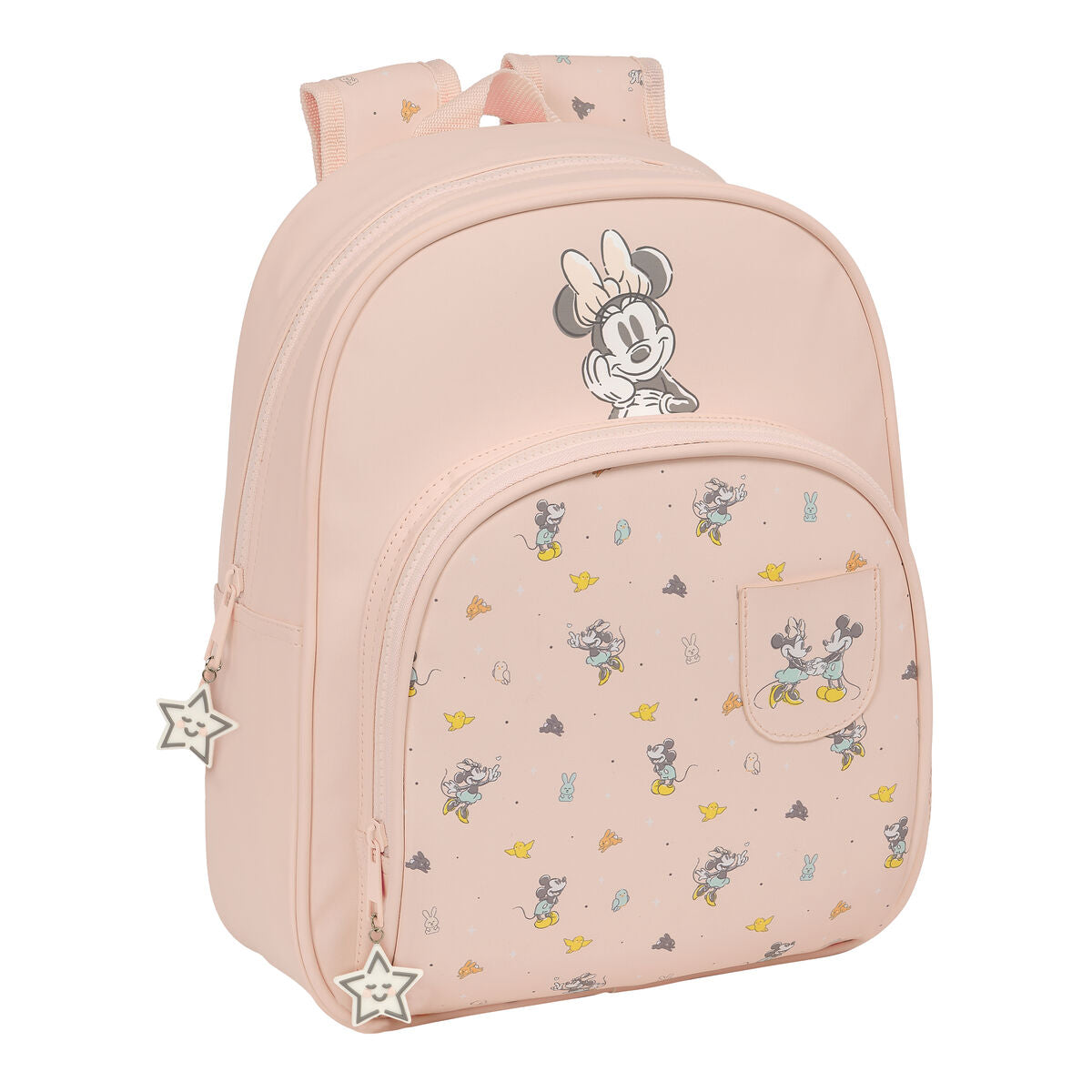 Σχολική Τσάντα Minnie Mouse Baby Ροζ 28 x 34 x 10 cm