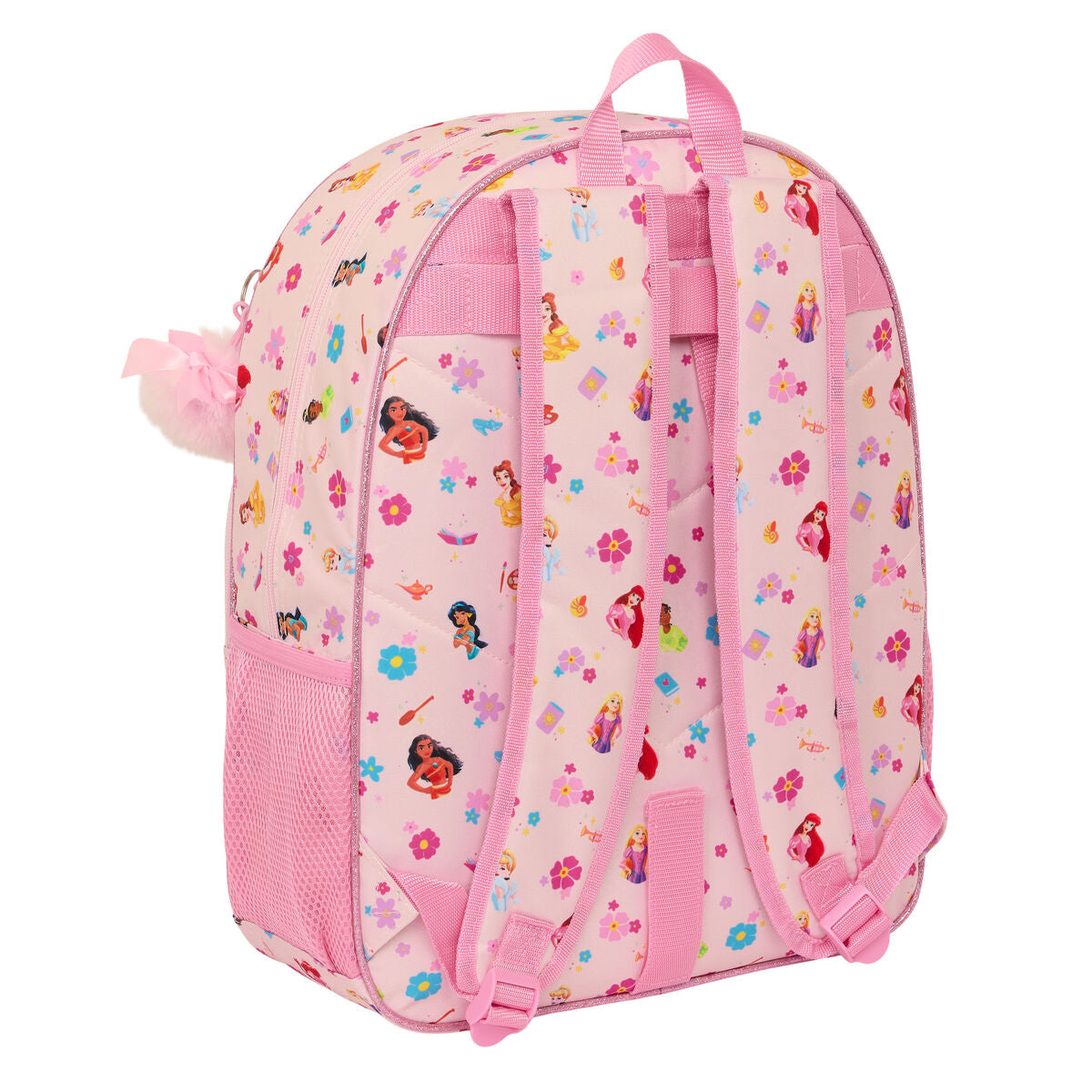 Σχολική Τσάντα Disney Princess Summer adventures Ροζ 33 x 42 x 14 cm