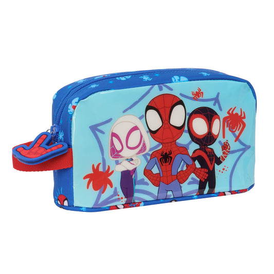 θερμική Θήκη Μεταφοράς Σνακ Spidey Μπλε 21.5 x 12 x 6.5 cm