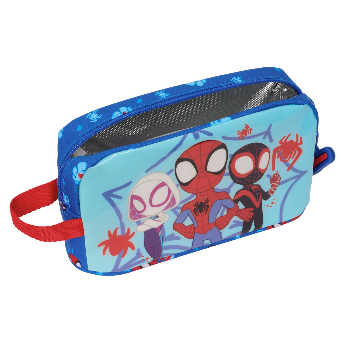 θερμική Θήκη Μεταφοράς Σνακ Spidey Μπλε 21.5 x 12 x 6.5 cm
