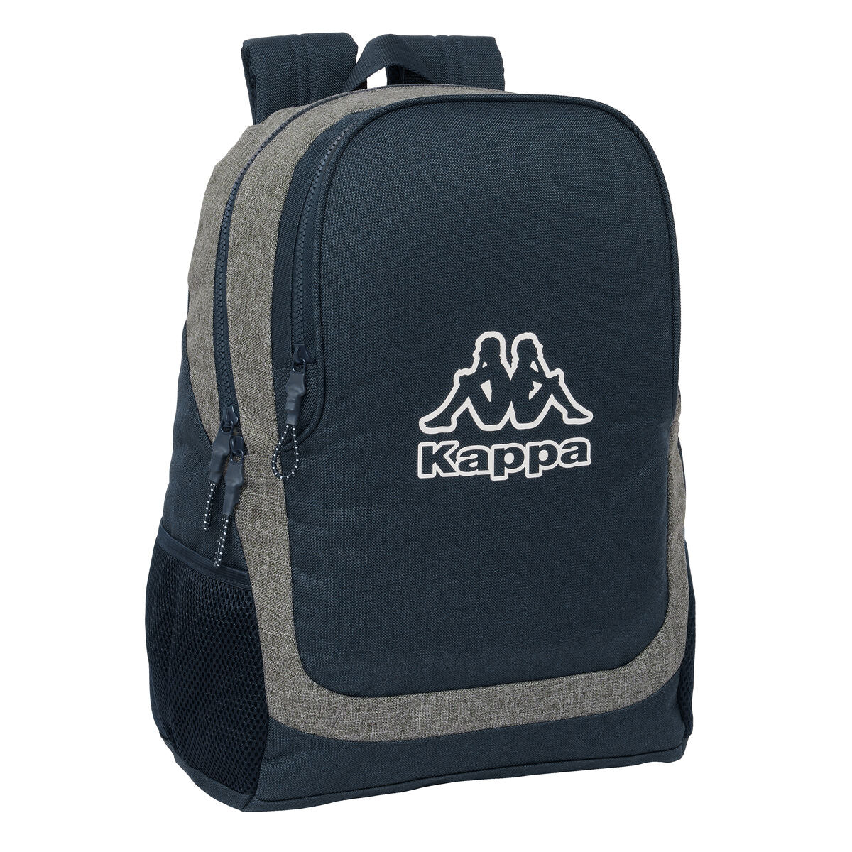 Σχολική Τσάντα Kappa Dark navy Γκρι Ναυτικό Μπλε 32 x 44 x 16 cm