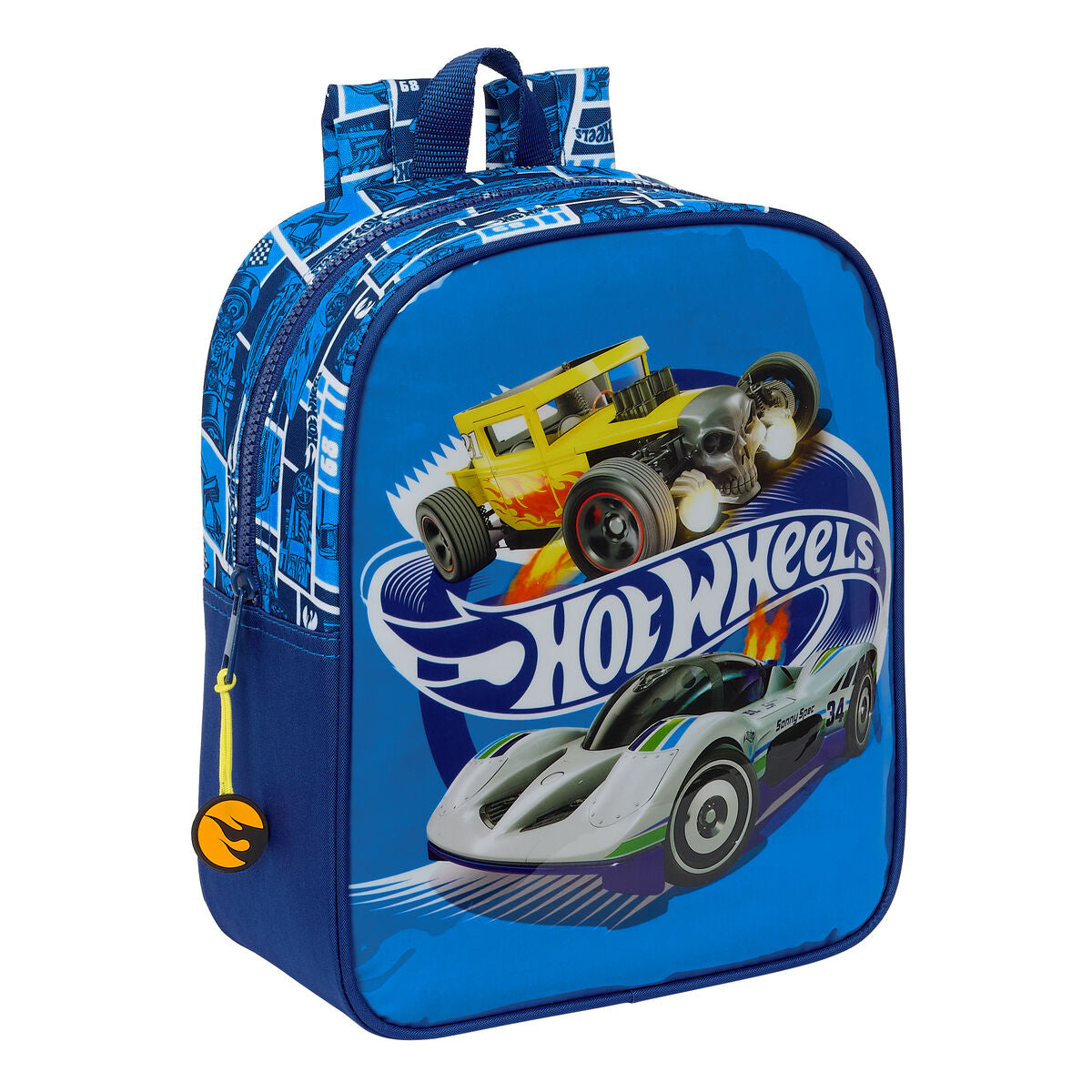 Παιδική Τσάντα Hot Wheels Sonny Ναυτικό Μπλε 22 x 27 x 10 cm