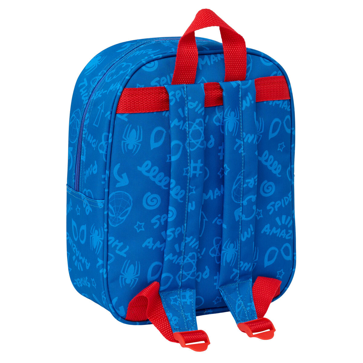 Σχολική Τσάντα Spider-Man Κόκκινο Ναυτικό Μπλε 22 x 27 x 10 cm 3D