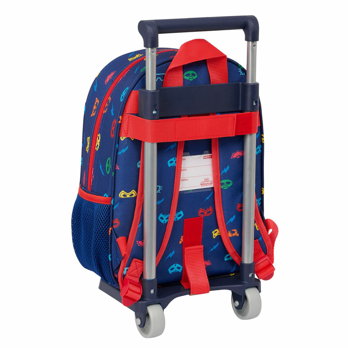 Σχολική Τσάντα με Ρόδες PJ Masks Ready Ναυτικό Μπλε 26 x 34 x 11 cm